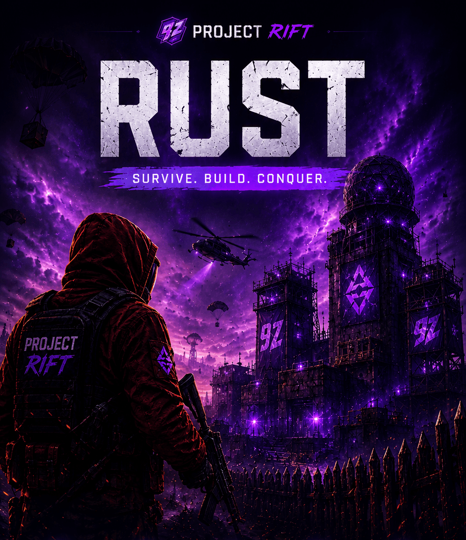 Project Rift — Rust. Survive. Build. Conquer.
